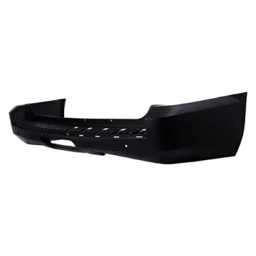 Bumper Cover Rear w/o Flare Holes w/Object Sensor Primed CAPA for Chevrolet Suburban 1500 Suburban 2500 GMC Yukon XL 1500