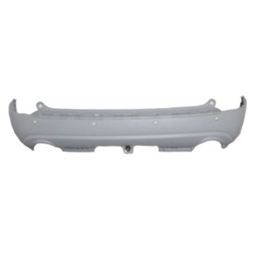 Bumper Cover Rear w/Parking Aid Sensors Primed CAPA for Buick Enclave 2008-2012