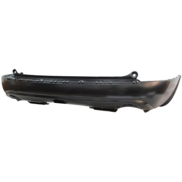 Bumper Cover Rear w/o Parking Aid Sensors Primed CAPA for Buick Enclave 2008-2012