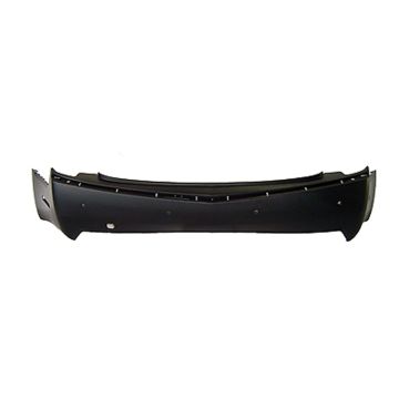 Bumper Cover Rear w/Object Sensors w/Rear Object Sensors Primed CAPA for Cadillac CTS Sedan Base Premium Luxury Performance 3.6L 3.0L 2008-2013