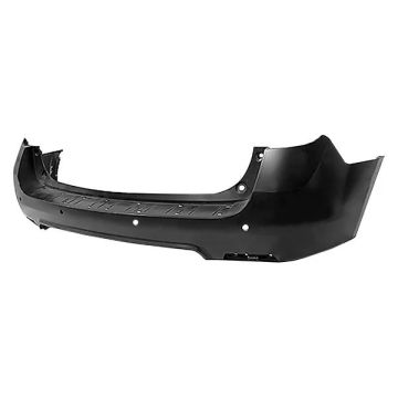 Bumper Cover Rear w/Object Sensor Primed CAPA for Chevrolet Equinox 2010-2015