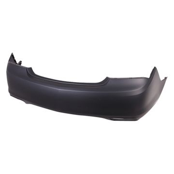 Bumper Cover Rear Dual Exhaust w/o Park Assist System Primed for Buick LaCrosse 2014-2016