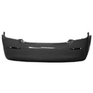 Bumper Cover Rear w/RS Pkg w/o Remote Start w/Park Assist System Primed for Chevrolet Sonic Sedan 2017-2020