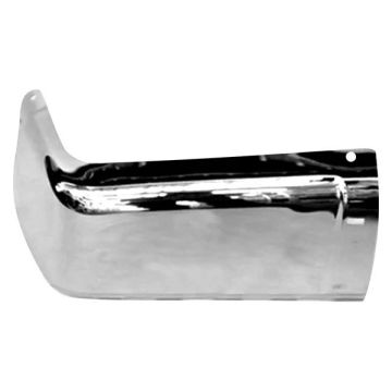 Bumper Extension Rear Right Outer Chrome w/o Rear Object Sensors for Chevrolet Silverado 1500 Silverado 2500 HD Silverado 3500 HD GMC Sierra 1500 Sierra 2500 HD Sierra 3500 HD