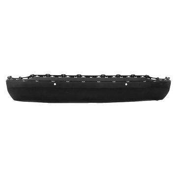 Bumper Cover Rear Lower w/Blind Spot Sensor w/Park Assist Single Exhaust Black for Chevrolet Equinox LT 2018-2023
