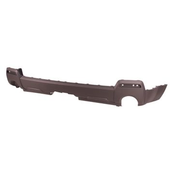 Bumper Valance / Grille Kit Rear w/Dual Exhaust w/o Chrome Pkg Panel CAPA for GMC Terrain 2010-2015