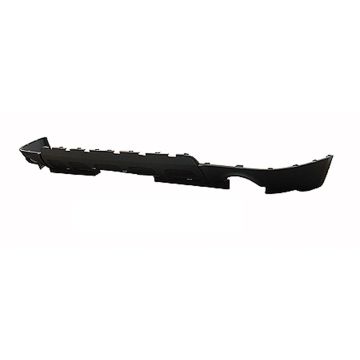 Bumper Valance / Grille Kit Rear LT w/o Object Sensor w/Dual Exhaust Panel CAPA for Chevrolet Equinox LT 2010-2015