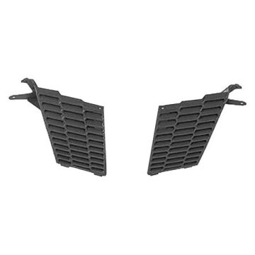 Grille Assembly Right Grille Panel Matte-Black for Pontiac Sunfire 2003-2005