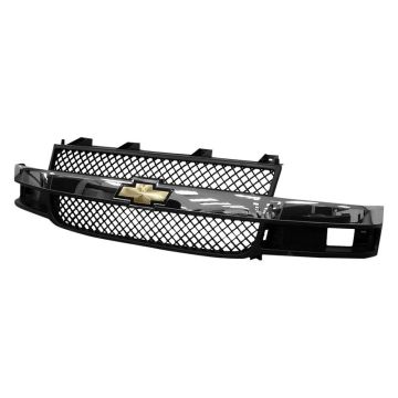 Grille Assembly Chrome for Chevrolet Express 1500 Express 2500 Express 3500
