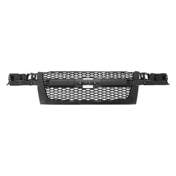 Grille Assembly w/2 Piece Grille Gray for Chevrolet Colorado LS LT 2004-2009