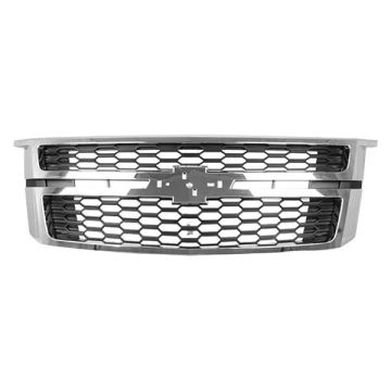 Grille Assembly w/Chrome Moulding for Chevrolet Suburban Tahoe