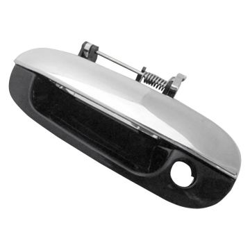 Exterior Door Handle Front Left w/Chrome Trim for Buick Rainier Chevrolet Trailblazer GMC Envoy