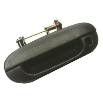 Exterior Door Handle Front Right w/o Keyless Entry Textured Black for Chevrolet Trailblazer GMC Envoy