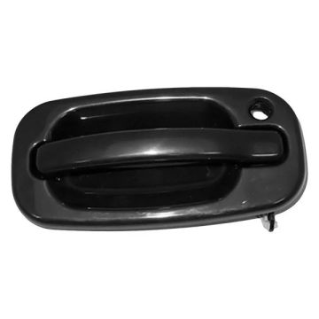 Exterior Door Handle Front Right Smooth Finish Black for Cadillac Escalade Chevrolet Silverado 1500 2500 3500 Suburban Tahoe GMC Sierra 1500 2500 3500 Yukon XL