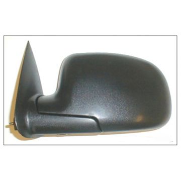 Door Mirror Assembly Left w/o Off Road Package Standard Style Manual Textured Matte Black for Chevrolet Silverado 1500 Silverado 1500 Classic Silverado 2500 Silverado 2500 HD Silverado