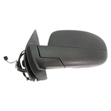 Door Mirror Assembly Left w/o Courtesy Lamp w/o Off Road Pkg Black for Chevrolet Suburban 1500 Suburban 2500 Tahoe