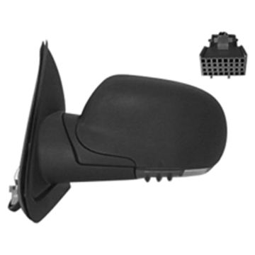 Door Mirror Assembly Left Power w/Sport Pkg w/o Signal Lamp for Chevrolet Trailblazer Isuzu Ascender