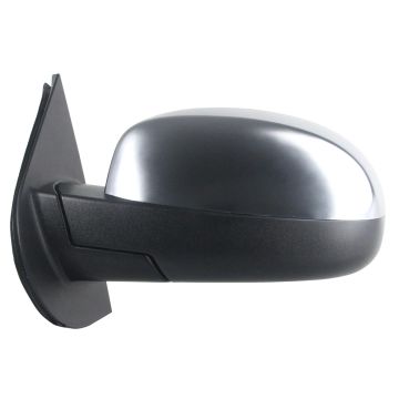 Door Mirror Assembly Left w/o Courtesy Lamp w/Off Road Package Chrome for Chevrolet Suburban 1500 Suburban 2500