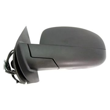 Door Mirror Assembly Left w/Courtesy Lamp w/o Off Road Pkg w/o Dim w/Arrow Signal Indicator Black for Chevrolet Suburban 1500 Suburban 2500 Tahoe