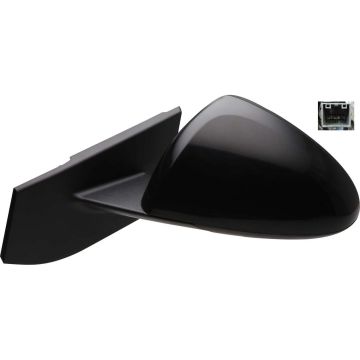 Door Mirror Assembly Left Power w/o Signal Lamps for Chevrolet Spark 2013-2015