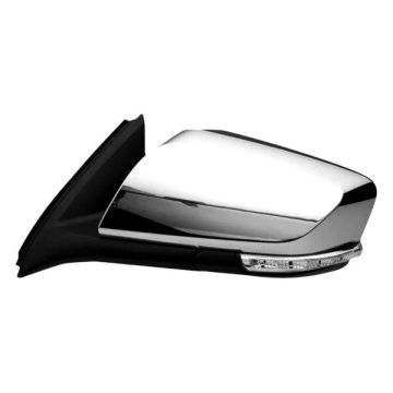 Door Mirror Assembly Left w/Signal Lamps w/o BLIS w/Cover w/o Dimmer Chrome for Chevrolet Impala LT Premier 2014-2020