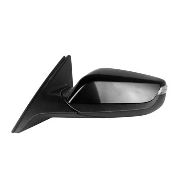 Door Mirror Assembly Left LT w/o Lane Change Assist Flat w/Cover for Chevrolet Malibu LT Hybrid 2016-2019