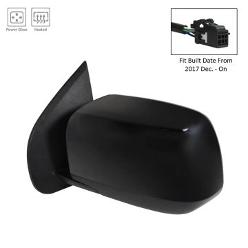 Door Mirror Assembly Left Heated 2nd Design Manual-Folding for Chevrolet Colorado GMC Canyon