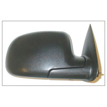 Door Mirror Assembly Right w/o Off Road Package Standard Style Manual Textured Matte Black for Chevrolet Silverado 1500 Silverado 1500 Classic Silverado 2500 Silverado 2500 HD Silverado