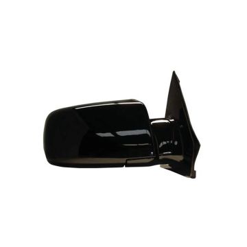 Door Mirror Assembly Right Below Eye-Line Power Remote Non-Heated w/Convex Glass Black for Chevrolet Astro GMC Safari
