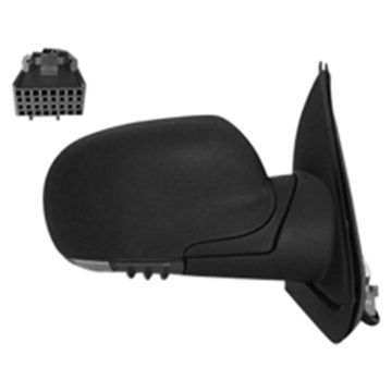 Door Mirror Assembly Right Power w/Sport Pkg w/o Signal Lamp for Chevrolet Trailblazer Isuzu Ascender