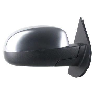 Door Mirror Assembly Right w/o Courtesy Lamp w/Off Road Package Chrome for Chevrolet Suburban 1500 Suburban 2500