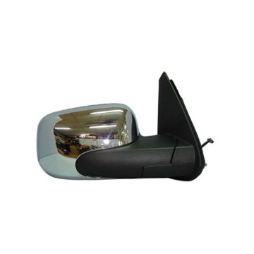 Door Mirror Assembly Right Bright Chrome for Chevrolet HHR 2006-2011