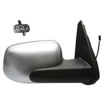 Door Mirror Assembly Right Satin Chrome for Chevrolet HHR 2006-2011