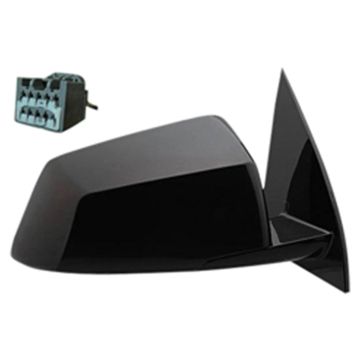 Door Mirror Assembly Right Power w/o Signal Lamp Manual Folding Black for Chevrolet Traverse GMC Acadia Acadia Limited Saturn Outlook