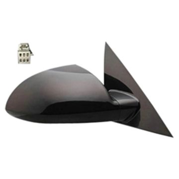 Door Mirror Assembly Right Power w/Defogger Grained Finish for Chevrolet Impala Impala Limited