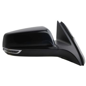 Door Mirror Assembly Right Heated w/Signal Lamp w/o Memory w/Cover Textured for Chevrolet Malibu 2013