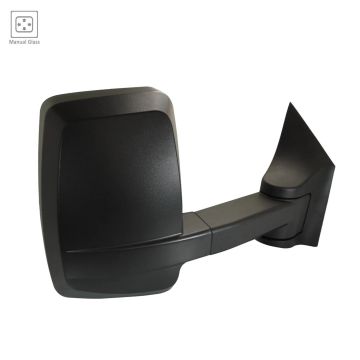 Door Mirror Assembly Right Manual Straight Long Arm for Chevrolet Express 1500 Express 2500 Express 3500