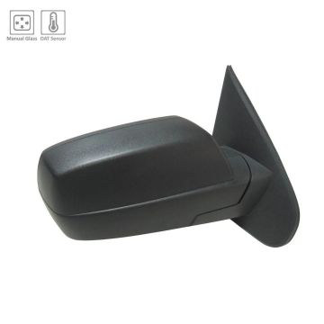 Door Mirror Assembly Right Standard Manual Non-Heated w/Cover Textured Eng Brake Exhaust (K40) for Chevrolet Silverado 2500 HD Silverado 3500 HD GMC Sierra 2500 HD Sierra 3500 HD