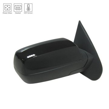 Door Mirror Assembly Right Standard Power Heated Manual-Fold w/Cover Eng Brake Exhaust (K40) for Chevrolet Silverado 2500 HD Silverado 3500 HD GMC Sierra 2500 HD Sierra 3500 HD