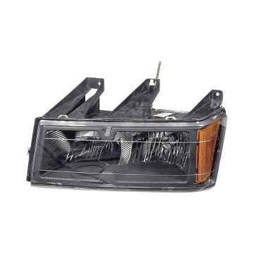 Headlight Assembly Composite Left Except Extreme w/Black Bezel for Chevrolet Colorado GMC Canyon