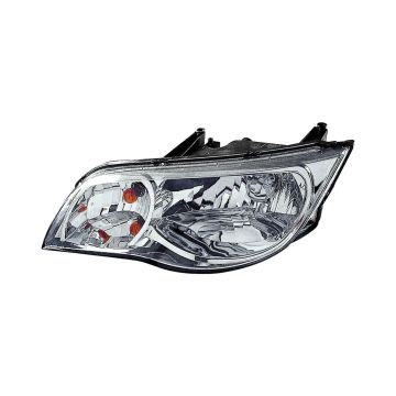 Headlight Assembly Composite Left w/o Bulbs for Saturn Ion Coupe 2003-2007
