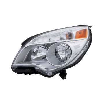 Headlight Assembly Composite Left CAPA for Chevrolet Equinox LT LS 2010-2015