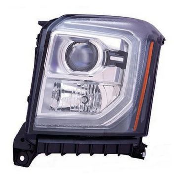 Headlight Assembly Composite Left Halogen 1st Design for GMC Yukon Yukon XL