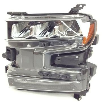 Headlight Assembly Composite Left w/o Black Bezel LED w/o Intelligent High Beams for Chevrolet Silverado 1500 Silverado 1500 LTD