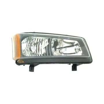Headlight Assembly Composite Right 1st Design Smooth Bezel for Chevrolet Silverado 1500 Silverado 1500 Classic Silverado 2500 Silverado 2500 HD Silverado 2500 HD Classic Silverado 3500 Silverado 3500 Classic