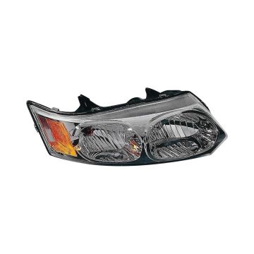 Headlight Assembly Composite Right w/o Bulbs CAPA for Saturn Ion Sedan 2003-2007