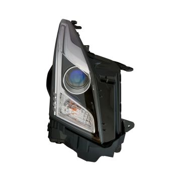 Headlight Assembly Composite Right Halogen w/o Leveling System CAPA for Cadillac ATS 2013-2018