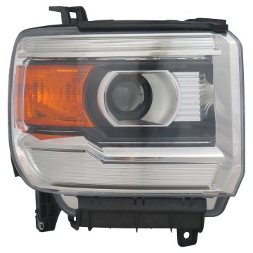 Headlight Assembly Composite Right Halogen for GMC Sierra 1500 Sierra 2500 HD Sierra 3500 HD