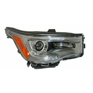 Headlight Assembly Composite Right Halogen w/LED DRL w/o All Terrain Pkg for GMC Acadia 2017-2019