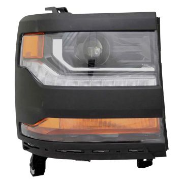 Headlight Assembly Composite Right HID CAPA for Chevrolet Silverado 1500 Silverado 1500 LD